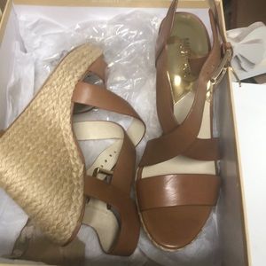 Michael kors wedges - brand new in box